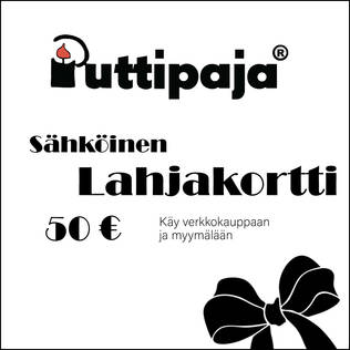 Puttipajan lahjakortti, 50 euroa - Lahjakortit - 99011-50 - 1