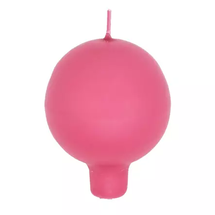 Jalallinen pallokynttilä, marjapuuro, 2 kpl/pkt - Pallokynttilät - 1402092 - 2