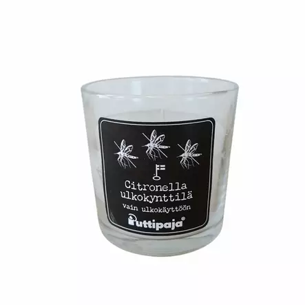 Citronella-ulkokynttilä lasipurkissa, iso - Ulkotulet - 17434752-01C - 2
